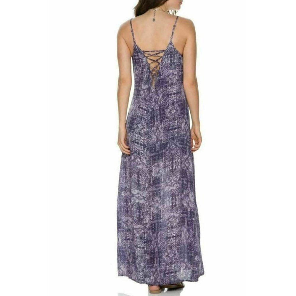 Others Follow Women’s Purple Feeling Good Purple Slit Maxi Dress Bluefly Size S - Picture 5 of 12